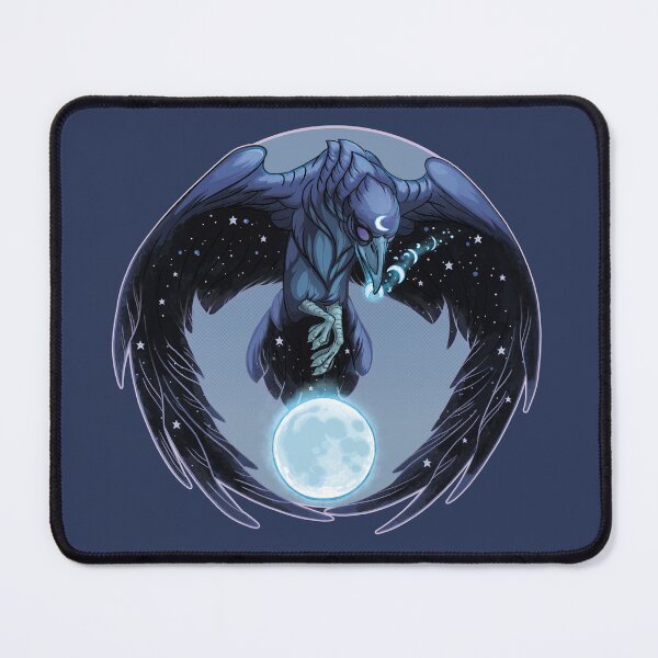 Item preview, Midnight Raven with stars and the moon designed and sold by StillWinter.
