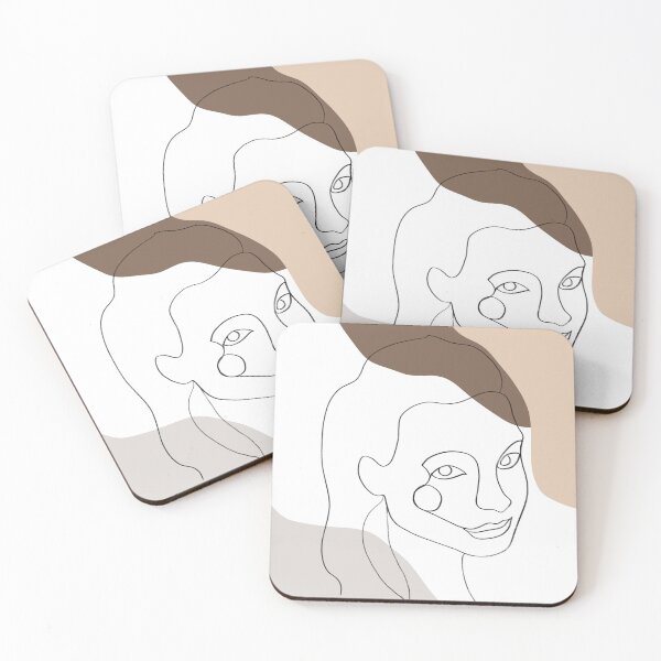 Item preview, The woman portrait, minimal art designed and sold by DegoPine  Art Studio.