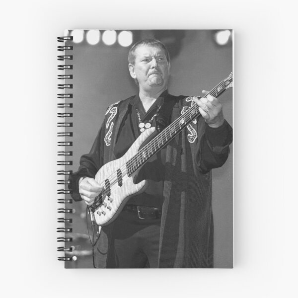 Item preview, Chris Squire Chris Squire BW Photograph designed and sold by ConcertImages.