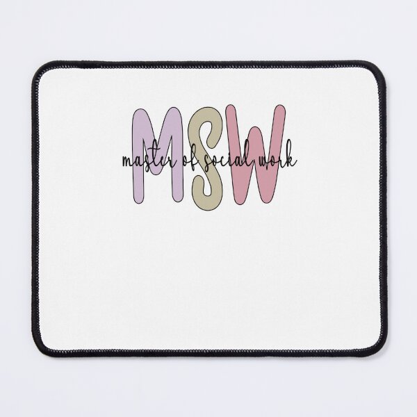 Item preview, MSW Master Of Social Work Graduation Social Worker designed and sold by Pukiart.