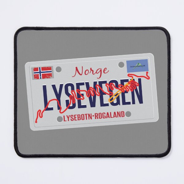 Item preview, Lysevegen Norway Lysebotn T-Shirt Sticker 01 designed and sold by OuterShellUK.