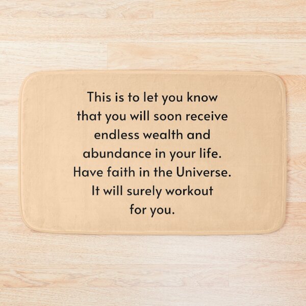 Item preview, You Will Soon Receive Endless Wealth - Manifest Abundance designed and sold by Manifest-Life.