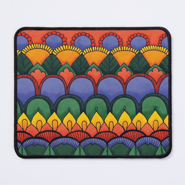 Item preview, Rainbow zentangle designed and sold by Carlota Fu.