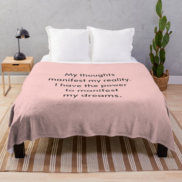 Item preview, My Thoughts Manifest My Reality - Manifest Abundance designed and sold by Manifest-Life.
