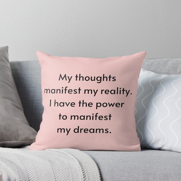 Item preview, My Thoughts Manifest My Reality - Manifest Abundance designed and sold by Manifest-Life.