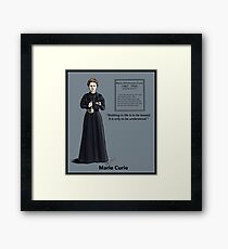 Marie Curie Framed Print