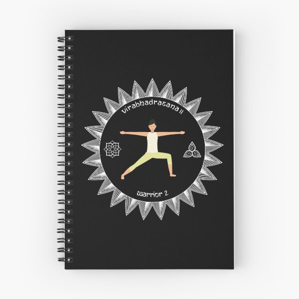 Item preview, The Mandala Warrior 2 Yoga Pose designed and sold by Mindful-Designs.