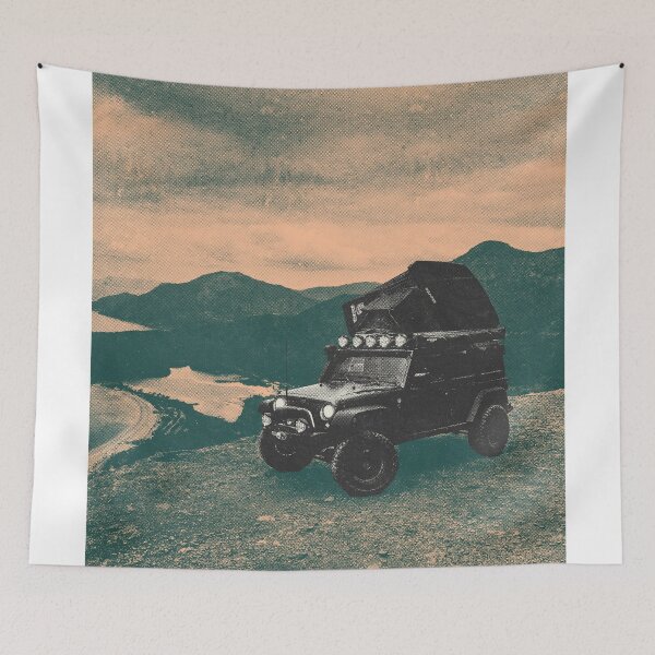Item preview,  4x4  retro design designed and sold by NaturalSkeptic.