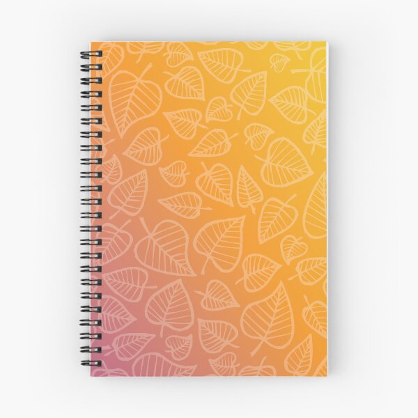 Item preview, Leaf Pattern with Warm Gradient designed and sold by Jen Aranyi.