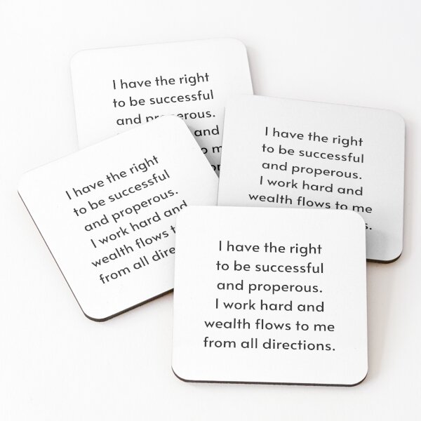 Item preview, I Have The Right To Be Successful - Manifest Abundance designed and sold by Manifest-Life.