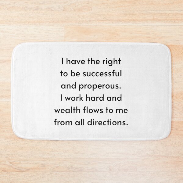 Item preview, I Have The Right To Be Successful - Manifest Abundance designed and sold by Manifest-Life.