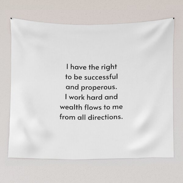 Item preview, I Have The Right To Be Successful - Manifest Abundance designed and sold by Manifest-Life.