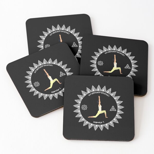Item preview, The Mandala Warrior 1 Yoga Pose designed and sold by Mindful-Designs.