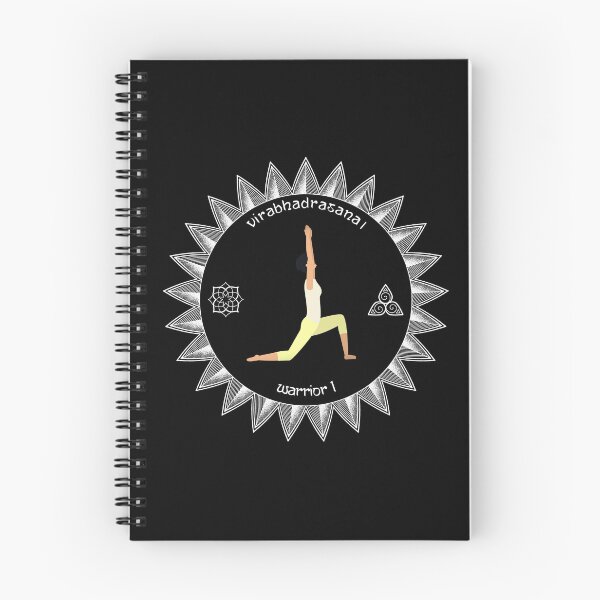 Item preview, The Mandala Warrior 1 Yoga Pose designed and sold by Mindful-Designs.
