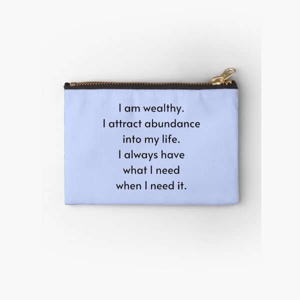 Item preview, I Attract Abundance Affirmation - Manifest Abundance designed and sold by Manifest-Life.