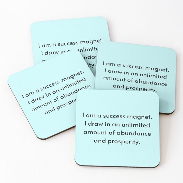 Item preview, I Am A Success Magnet - Manifest Abundance designed and sold by Manifest-Life.