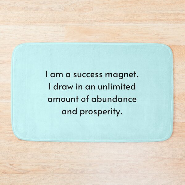 Item preview, I Am A Success Magnet - Manifest Abundance designed and sold by Manifest-Life.