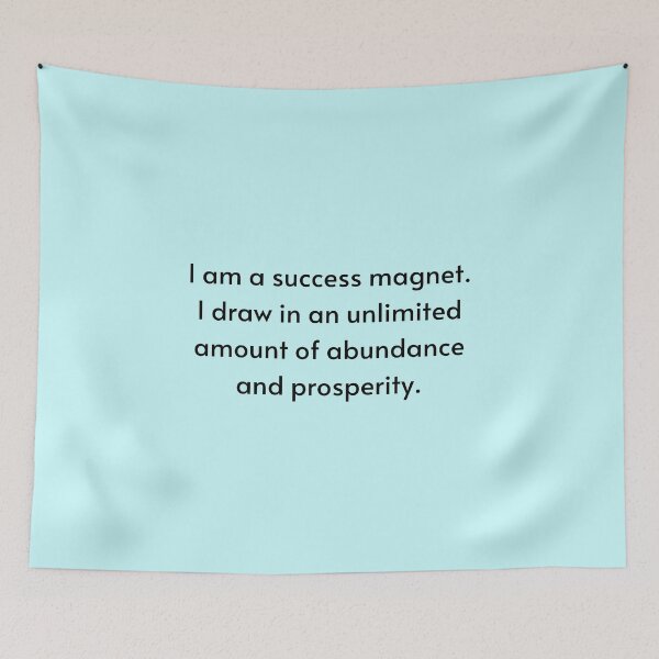 Item preview, I Am A Success Magnet - Manifest Abundance designed and sold by Manifest-Life.