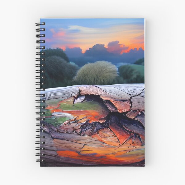 Item preview, AI Generated Art, Fallen Tree at Sunset designed and sold by ACC .