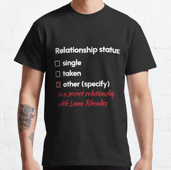 Lana Rhoades - Relationship 2 T-shirt classique