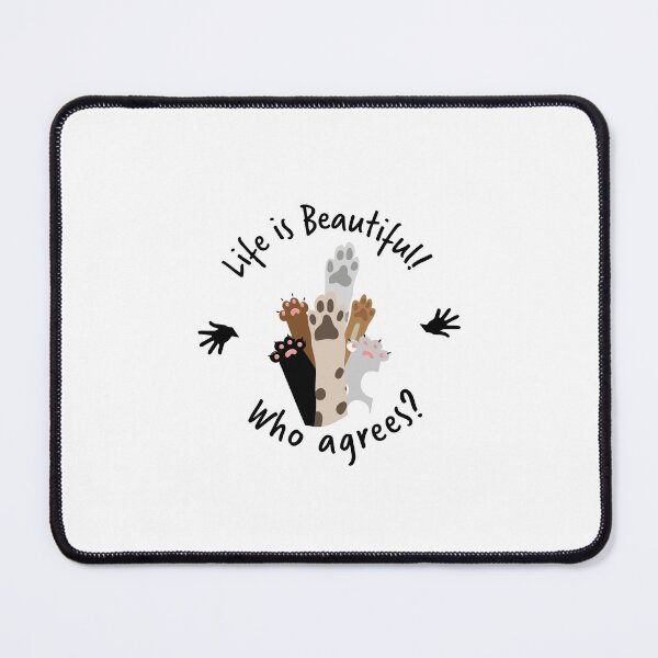 Item preview, Life is beautiful, who agrees, only goods vibes designed and sold by evk-art.