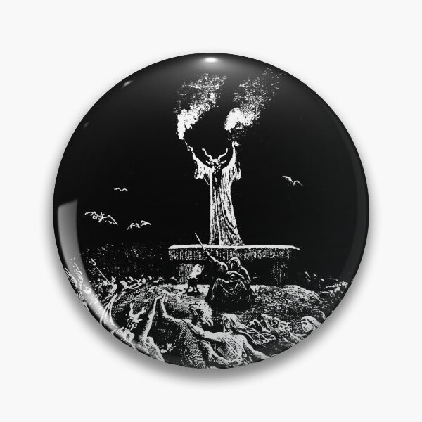 Item preview, Witches Dancing With Baphomet Occult Pagan Gothic Sabbath Witchcraft Satanic  designed and sold by Reign Of Darkness.