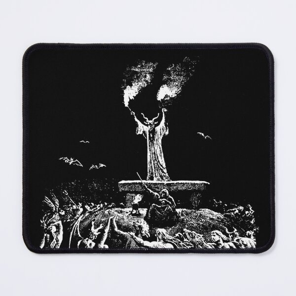 Item preview, Witches Dancing With Baphomet Occult Pagan Gothic Sabbath Witchcraft Satanic  designed and sold by Reign Of Darkness.