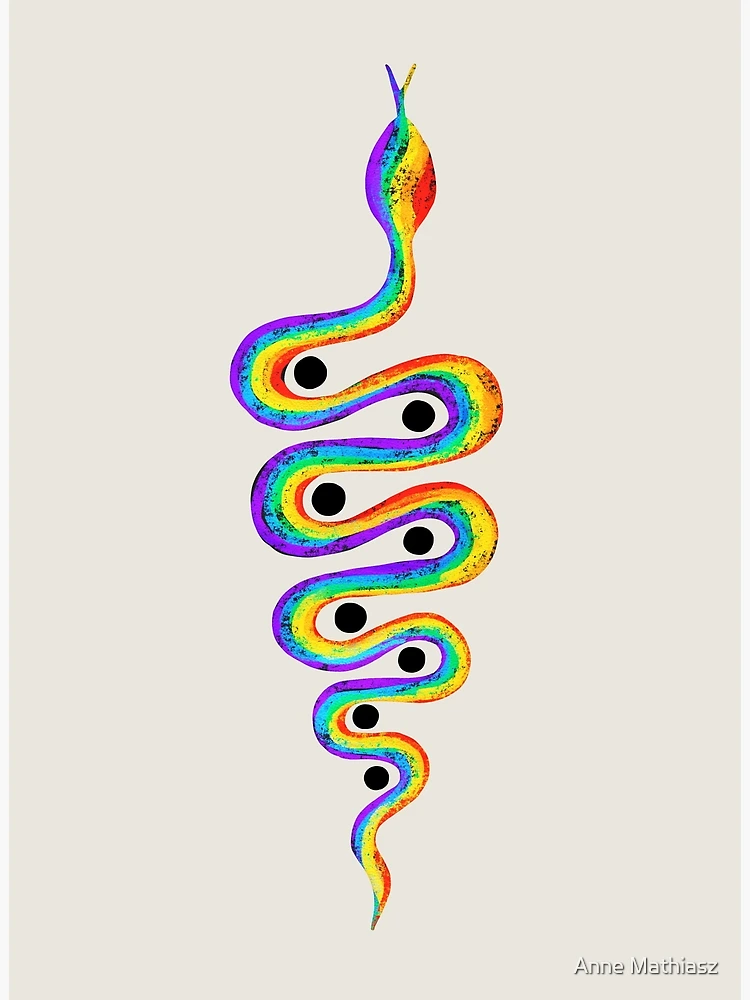 Sacred Bra - Rainbow Snake