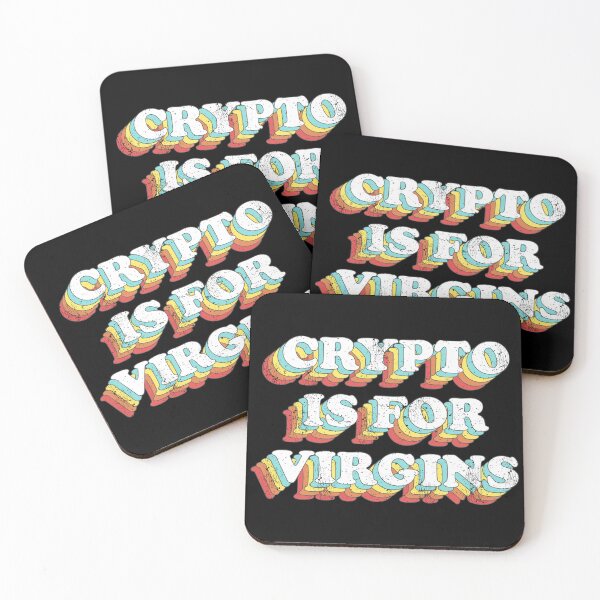 Item preview, Crypto is for virgins designed and sold by sachpica.