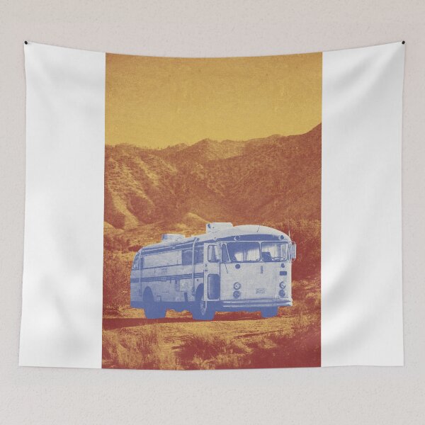 Item preview, Hippie bus retro design designed and sold by NaturalSkeptic.