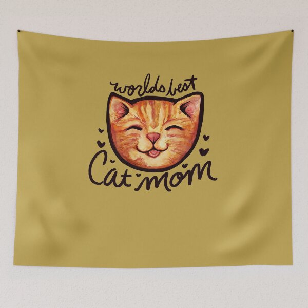 Artikelvorschau, World's Best Cat Mom entworfen und verkauft von FrictionMaxxing.