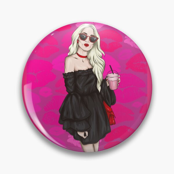 Item preview, Preppy Room Decor -	Preppy Babe Fashion Portrait designed and sold by Shop Your Aesthetic.