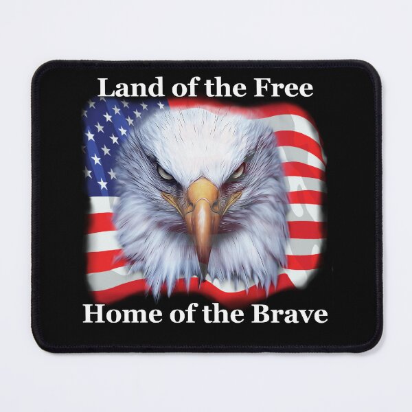 Item preview, Land of the free home of the brave designed and sold by Brad Chambers.