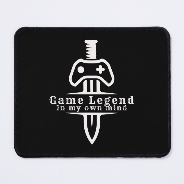 Item preview, Game Legend white print designed and sold by Firetree.