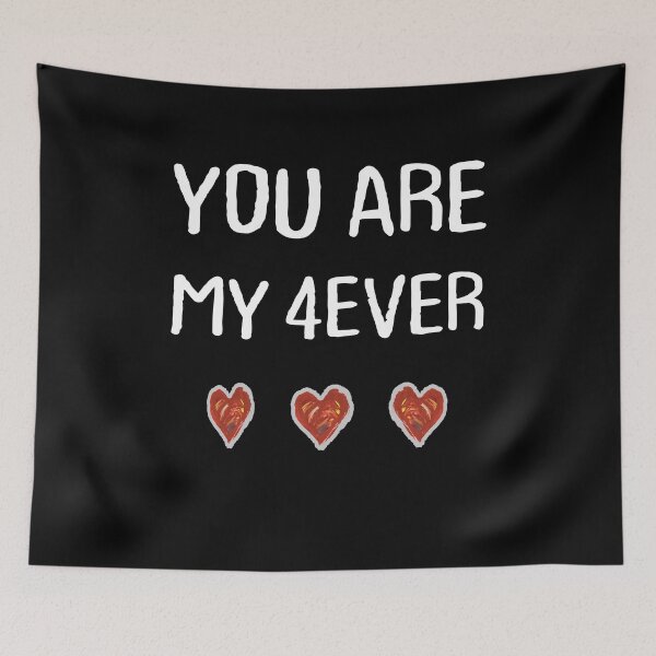 Item preview, You Are My 4Ever, hand drawing Heart  designed and sold by Artsy Fun.