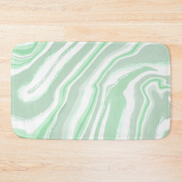 Item preview, Pestle Green Liquid Marble Effect designed and sold by ojasha.