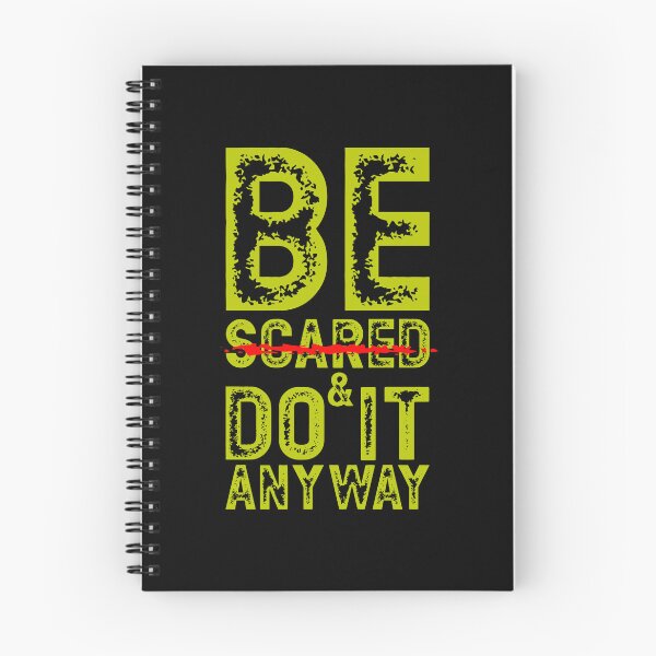 Item preview, Be scared and do it anyway designed and sold by tagmecool.