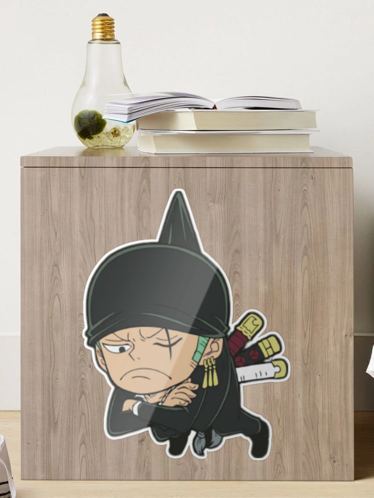 Vinil Sticker Calcomania One Piece Zoro Roronoa Perfil