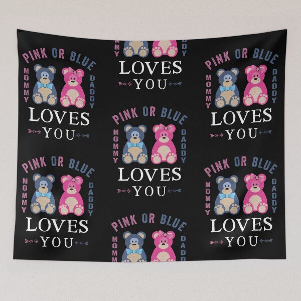 Item preview, Keeper of the Gender Pink or Blue - Daddy To Be - Mommy To Be - Baby Reveal designed and sold by Luvjesus2.