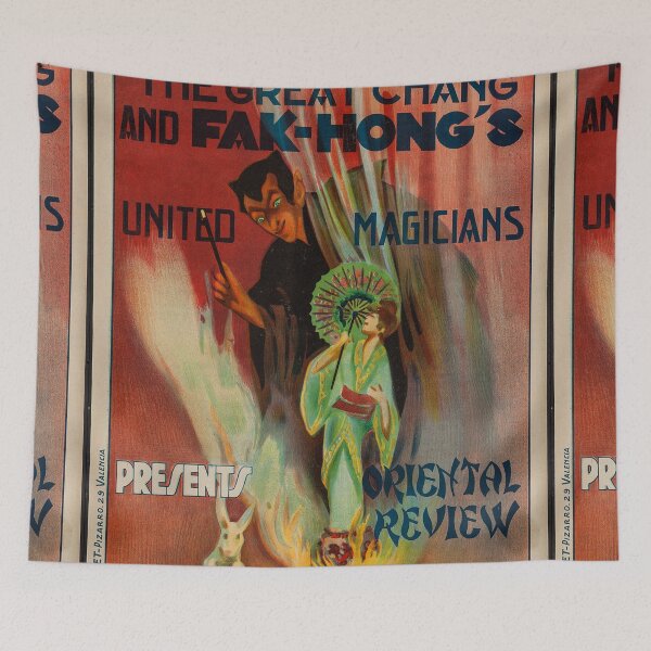 Artikelvorschau, The Great Chang vintage magician poster entworfen und verkauft von Vintage Designs +.