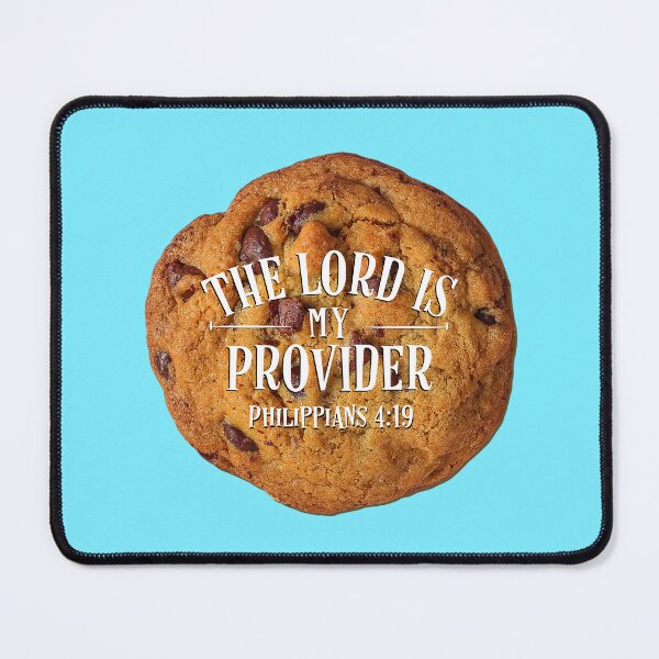 Item preview, The Lord Is My Provider Philippians 4 Verse 19 Chocolate Chip Cookie - Jehovah Jireh Provides , New Testament, Funny designed and sold by MJDezigns.