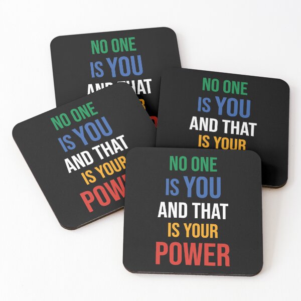 Item preview, No one is you & that is your power, empowerment , equality  designed and sold by amine707.