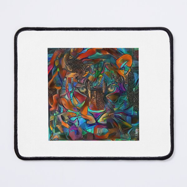 Item preview, Beau léo, leopard, leopardo, lea roche paintings Premium Scoop  designed and sold by Vitragiidecor.