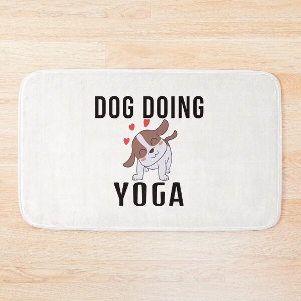 Item preview, Funny Dog Doing Yoga designed and sold by smartness-shop.
