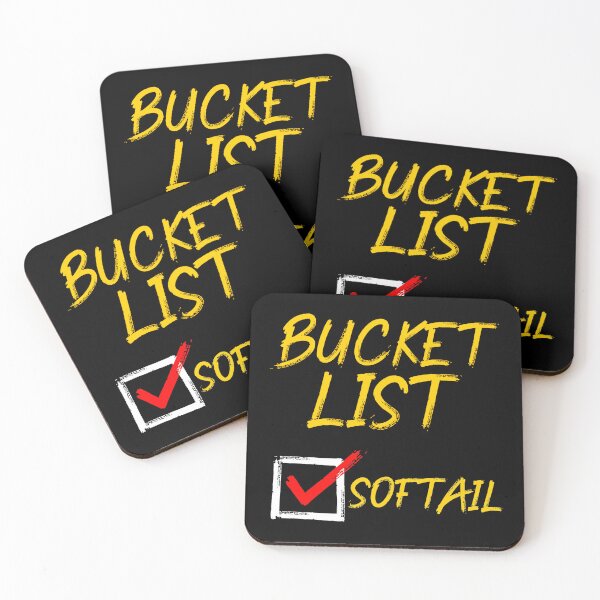 Item preview, Softail Motorcycle Bucket List Funny Graphic designed and sold by GO SHIRT-TEE.