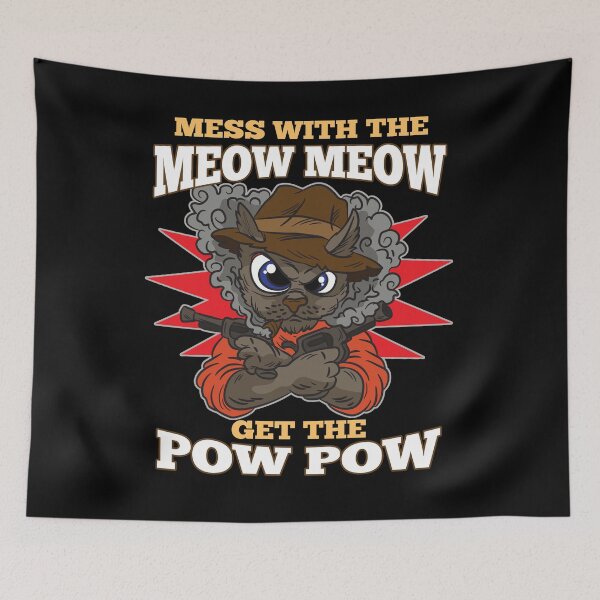Artikelvorschau, Meow Meow Pow Pow entworfen und verkauft von Moonpie90.