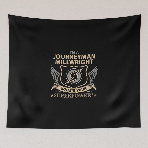 Item preview, Journeyman Millwright T Shirt - What Is Your Superpower Job Gift Item Tee designed and sold by tamburroallena.