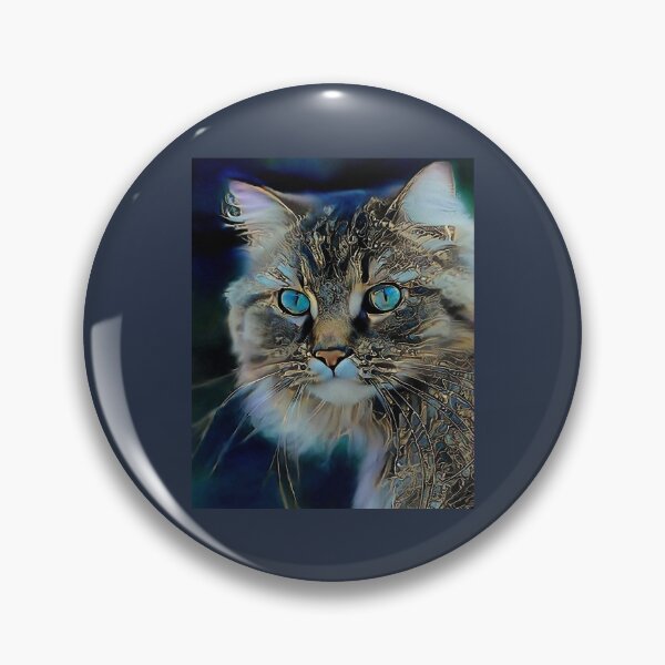 Item preview, Joshua, cat, chat, cat, lea roche paintings Graphic  designed and sold by Vitragiidecor.