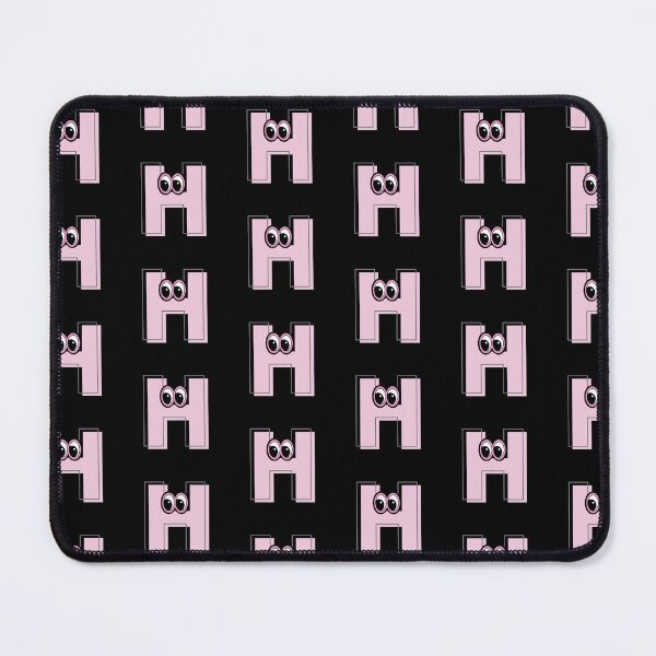 Item preview, Pink letter H with eyes designed and sold by Coffee Lifestyle.