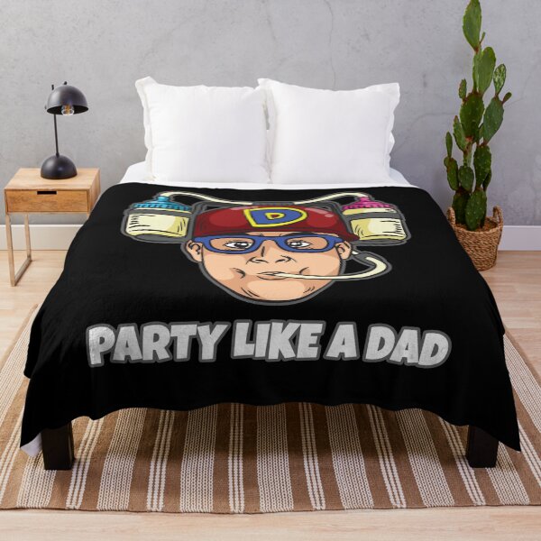 Item preview, Party Like A Dad Baby Bottle Drinking Helmet designed and sold by Moonpie90.